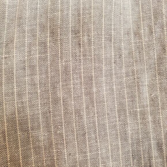 Banana Republic The Martin Fit Pinstriped Linen Trouser Gray 4P - Picture 8 of 13